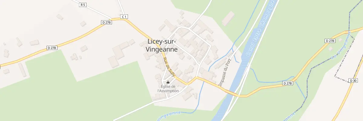 Plan du 4 Rue de Brunehaut à Licey-sur-Vingeanne