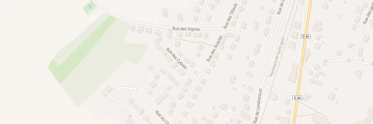 Plan du 3 Rue des Cytises à Dugny-sur-Meuse