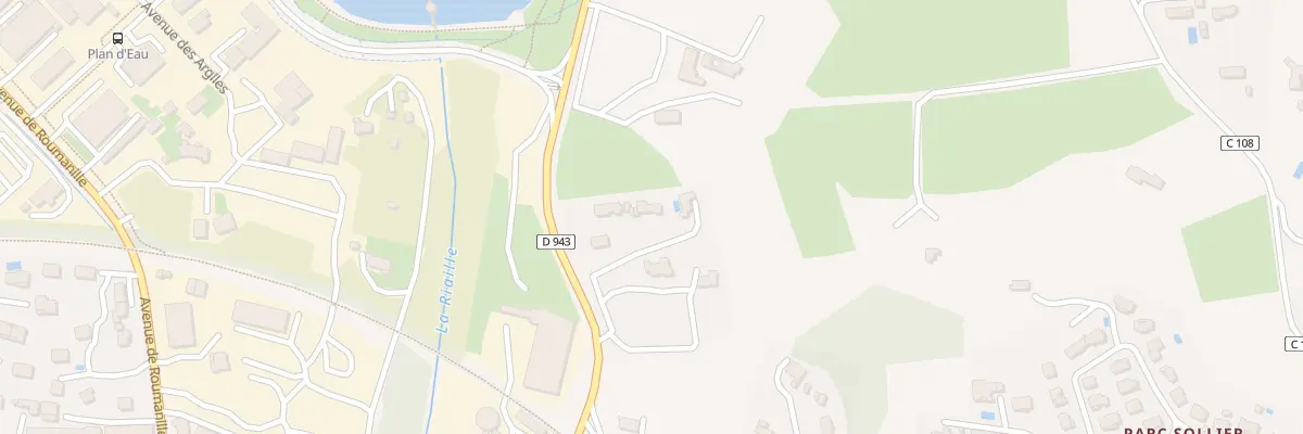 Plan du 9253 Av du Viaduc à Apt