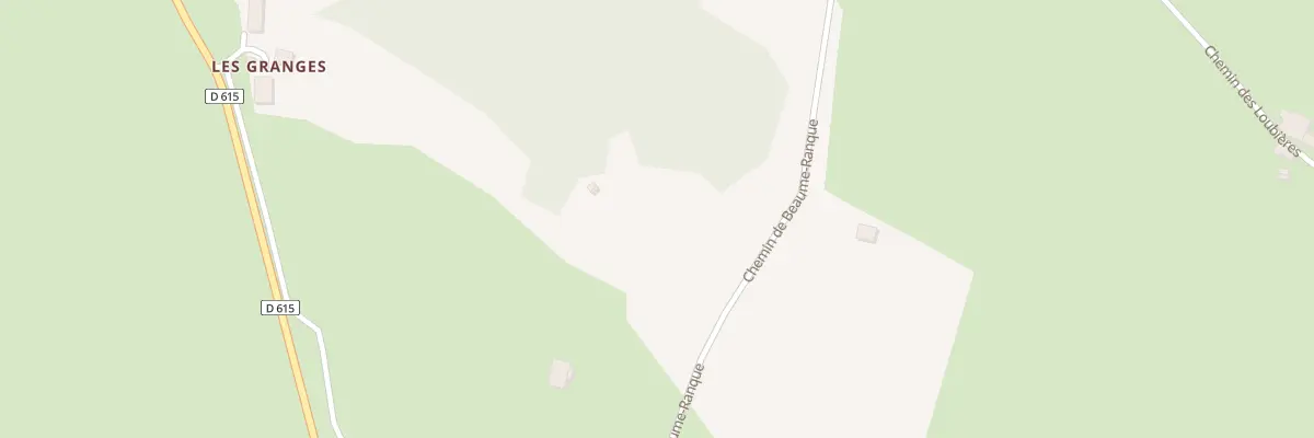 Plan du 485 Che de Beaume Ranque à Vassieux-en-Vercors