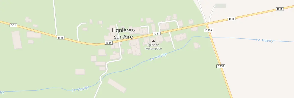 Plan du 12 Gr Grande Rue à Lignières-sur-Aire