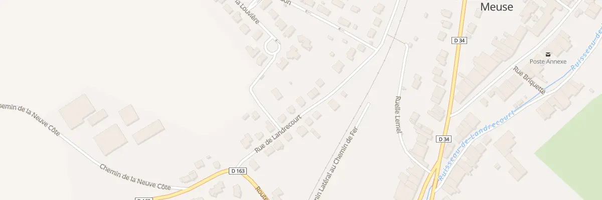 Plan du 12 Rue de Landrecourt à Dugny-sur-Meuse