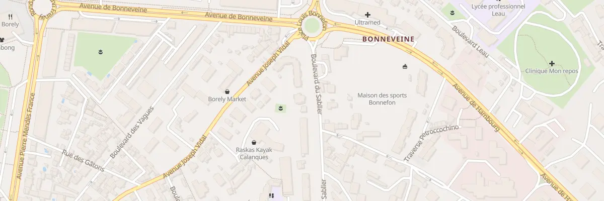 Plan du 22 Bd du Sablier à Marseille 8e Arrondissement