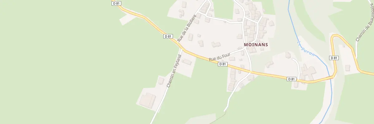 Plan du 9 En Feyland à Bohas-Meyriat-Rignat
