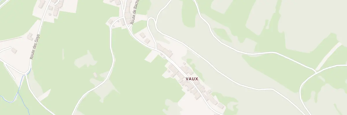 Plan du 145 Rte de Vaux à Champagnat