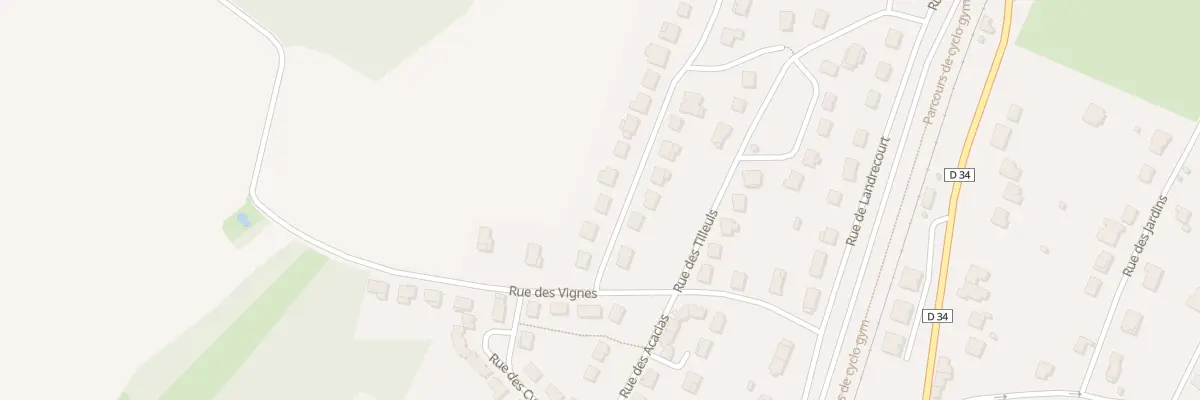 Plan du 6 Rue des Lilas à Dugny-sur-Meuse