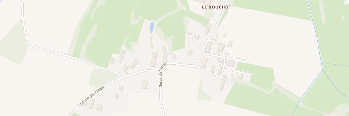 Plan du 16 Rte de le Miroir à Flacey-en-Bresse