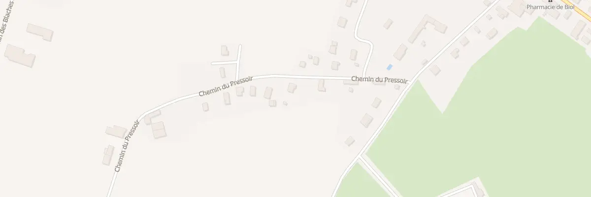Plan du 19 Che du Pressoir à Biol