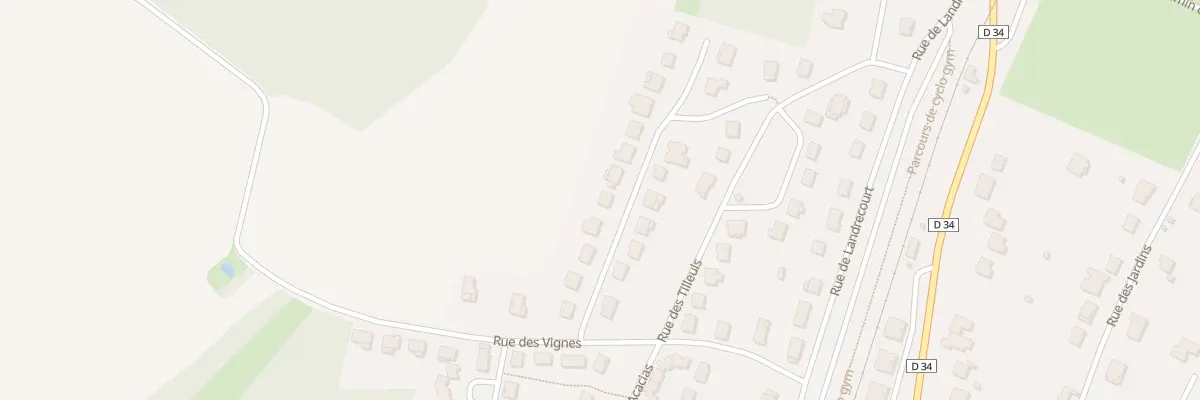 Plan du 10 Rue des Lilas à Dugny-sur-Meuse