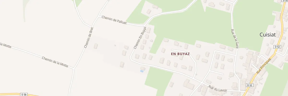 Plan du 38 Che En Buyaz à Val-Revermont