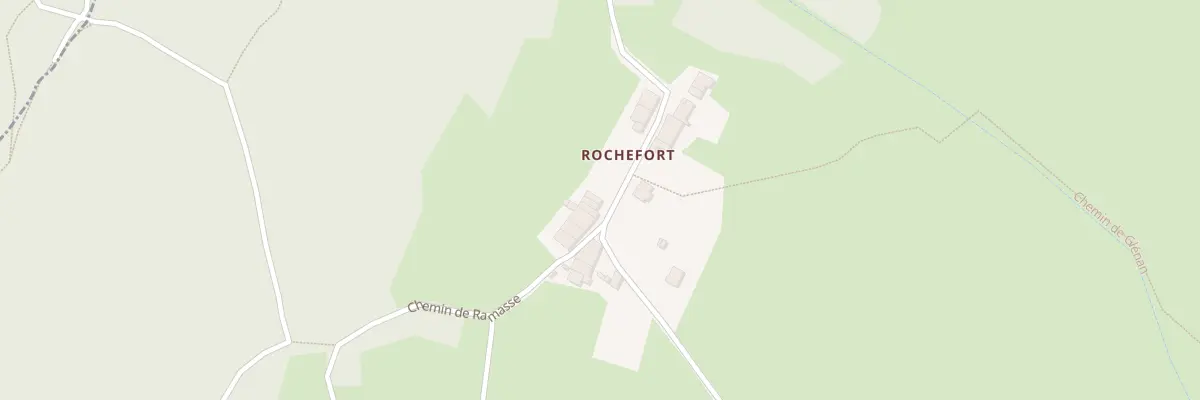 Plan du 631B Rte de Rochefort à Villereversure