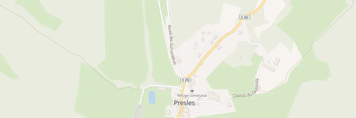 Plan du 5019 Au Ruisseau à Presles
