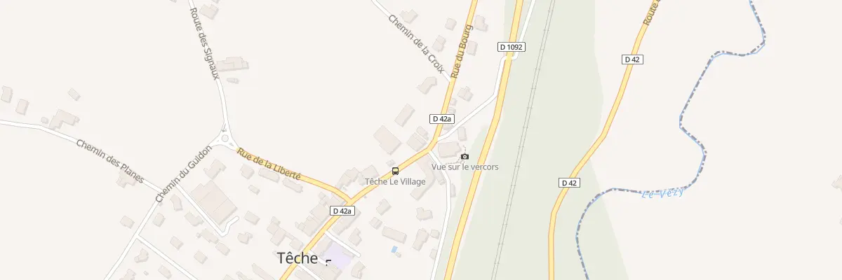 Plan du 5086 Le Village à Têche