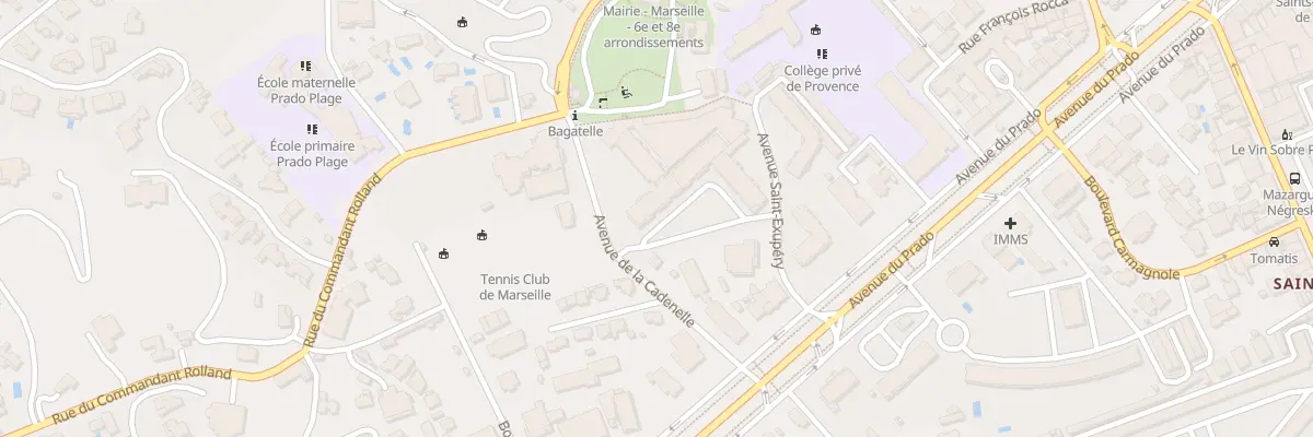 Plan du 3 Av Ile de France à Marseille 8e Arrondissement