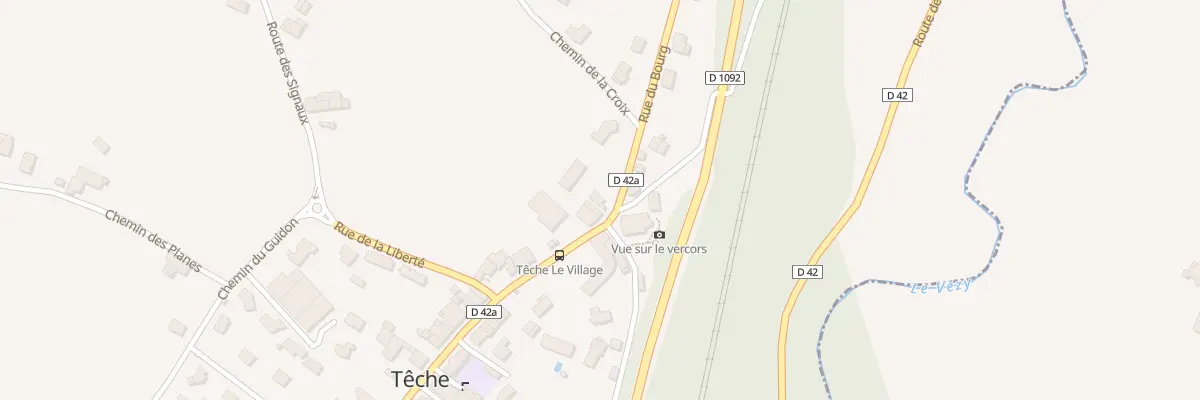 Plan du 5087 Le Village à Têche