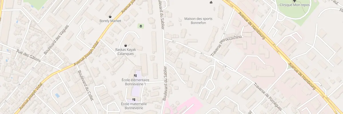 Plan du 37 Bd du Sablier à Marseille 8e Arrondissement