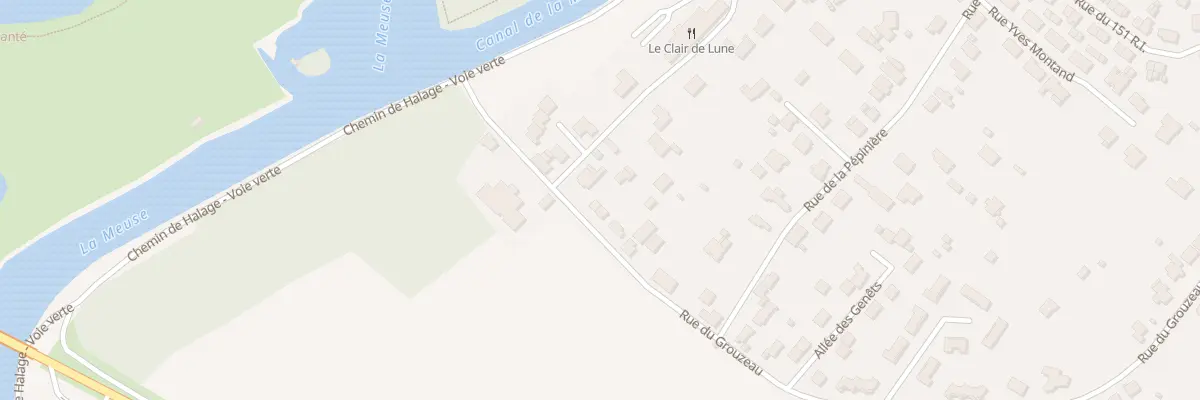Plan du 11B Rue du Grouzeau à Verdun