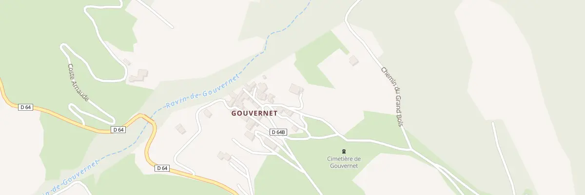 Plan du 5115 Vignerasse et Pouseras à Saint-Sauveur-Gouvernet