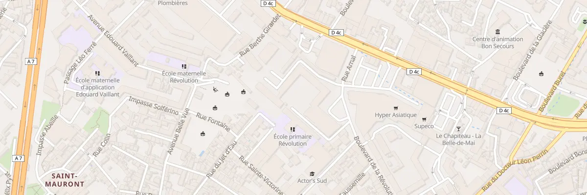 Plan du 33 Res Plombieres B Revolut à Marseille 3e Arrondissement
