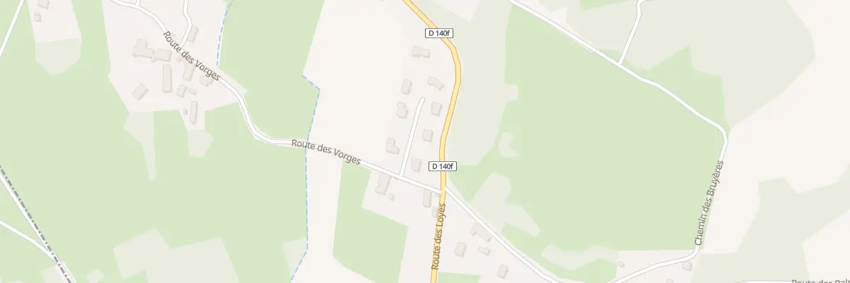 Plan du 58 Lot du Pre Berchet à Courtenay