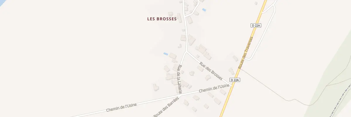 Plan du 95 Rue de la Laiterie à Izeron
