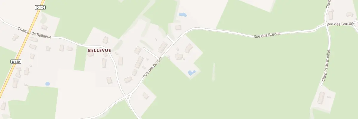 Plan du 608 Rue des Bordes à Saillenard
