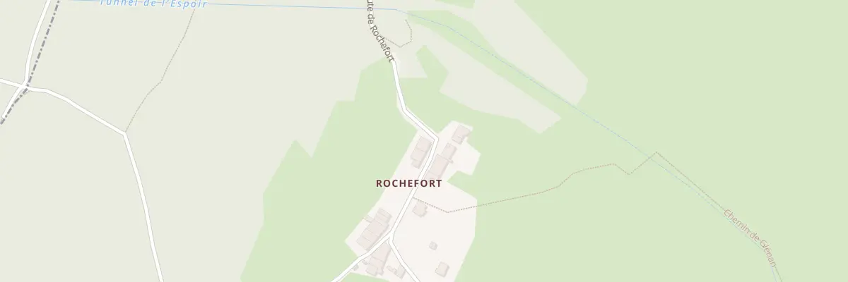 Plan du 727 Rte de Rochefort à Villereversure