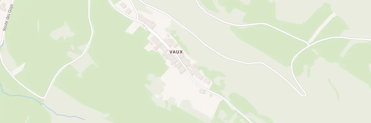 Plan du 275 Rte de Vaux à Champagnat