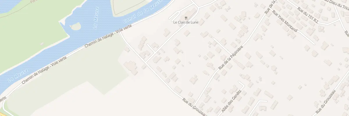 Plan du 8 All de la Roye Foulee du à Verdun