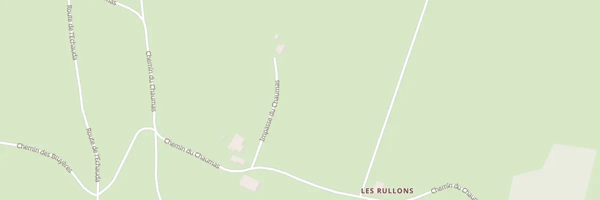 Plan du 180 Imp du Chaumas à Vassieux-en-Vercors
