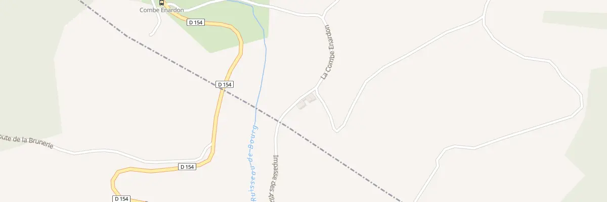 Plan du 441 La Combe Enardon à Quincieu