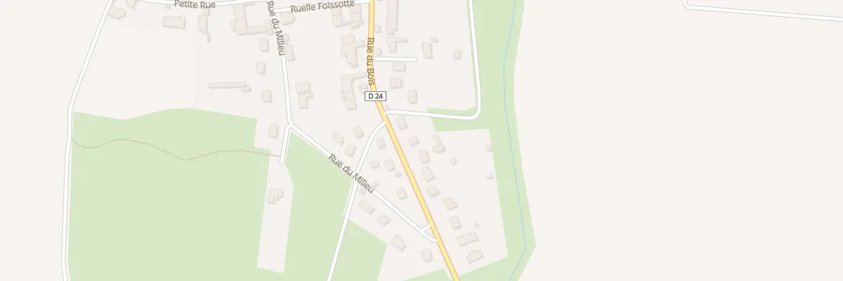 Plan du 40 Rue du Bois à Labergement-lès-Auxonne