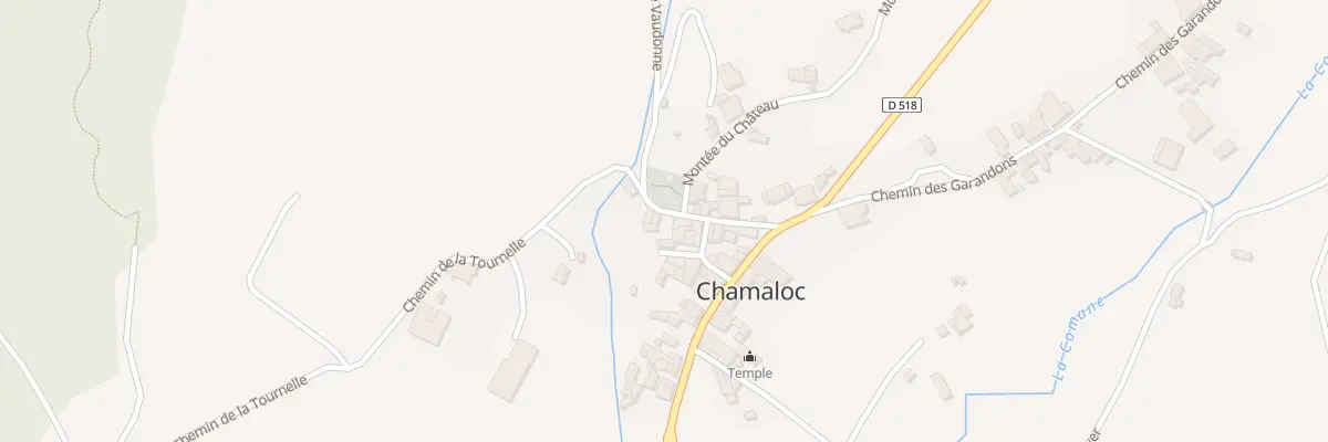 Plan du 5091 Le Village à Chamaloc