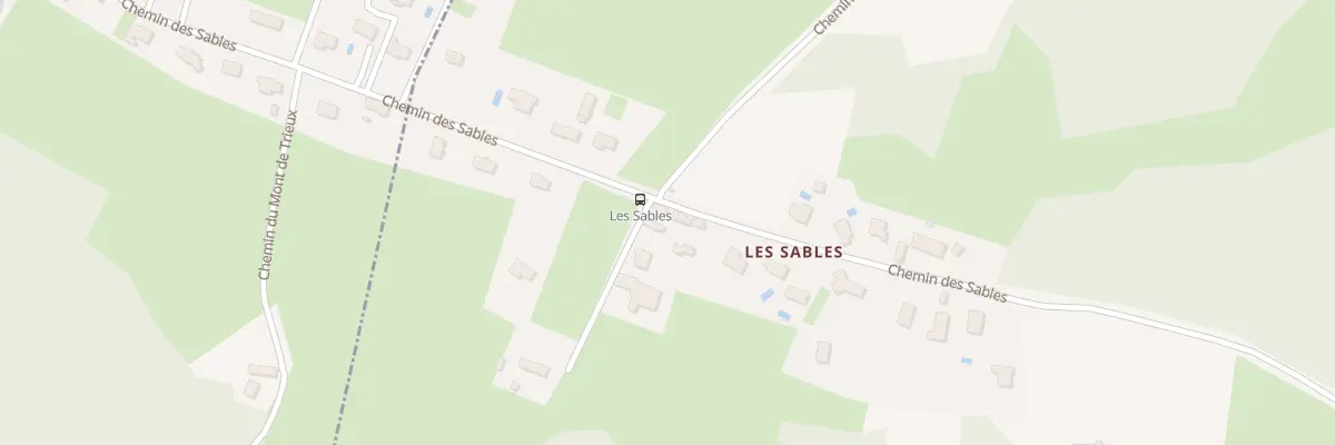 Plan du 839 Che des Sables à Sermérieu