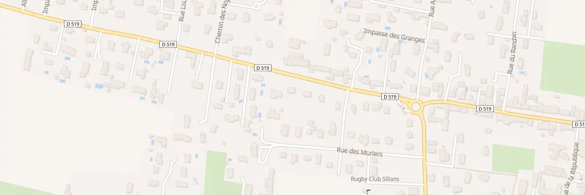 Plan du 1118 Rue Ambroise Carrier à Sillans