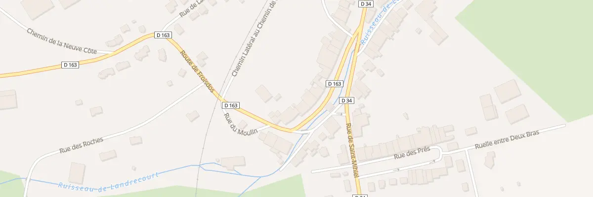 Plan du 4B Rue Hippolyte Herbin à Dugny-sur-Meuse