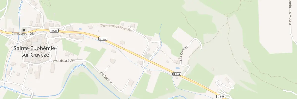 Plan du 5071 Clastre à Sainte-Euphémie-sur-Ouvèze