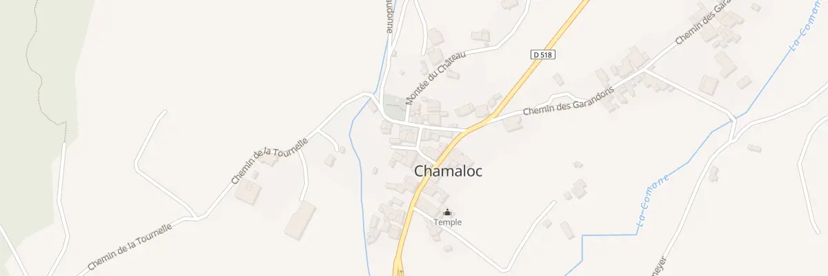 Plan du 17 Mte d’Empeyta à Chamaloc
