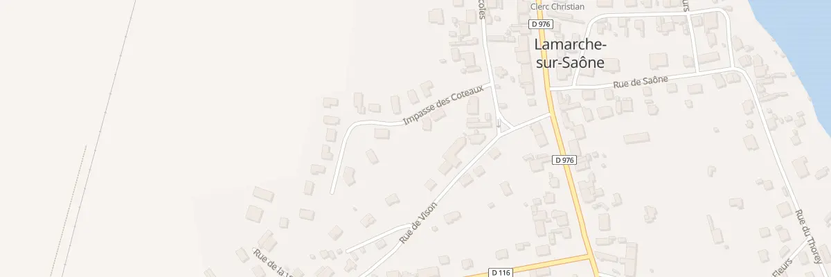 Plan du 5 Imp des Côteaux à Lamarche-sur-Saône