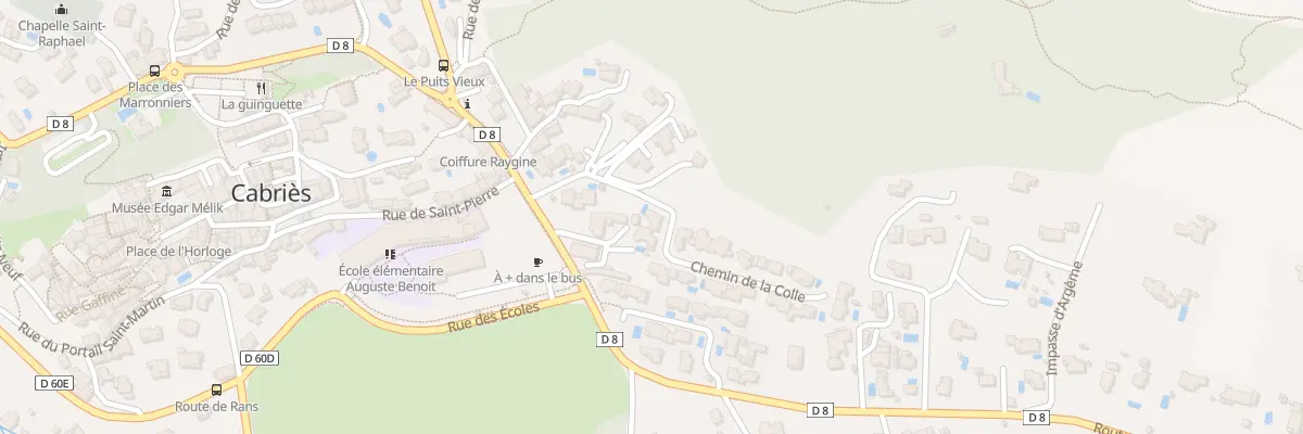 Plan du 9028 Colle d’Argeme à Cabriès