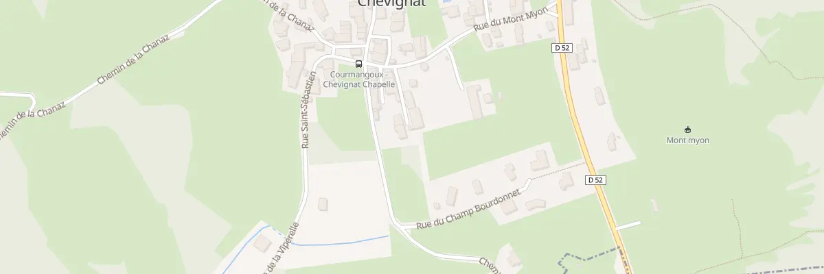 Plan du 31 Rue du Champ Bourdonnet à Courmangoux