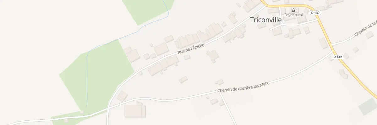 Plan du 13 Rue de l’Epiche à Cousances-lès-Triconville