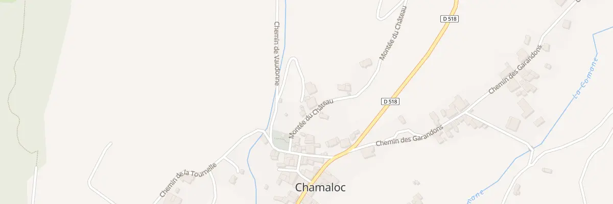 Plan du 5031 Le Village à Chamaloc