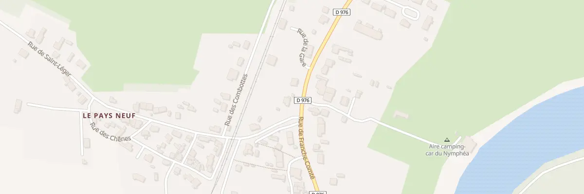 Plan du 21 Rue de Franche-comté à Lamarche-sur-Saône
