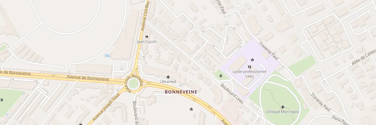 Plan du 62 Bd Leau à Marseille 8e Arrondissement
