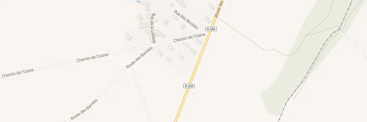 Plan du 945 Rte des Traverses à Izeron