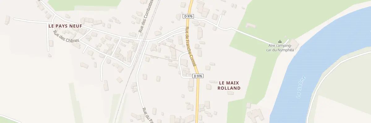 Plan du 15 Rue de Franche-comté à Lamarche-sur-Saône