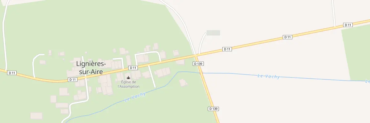 Plan du 24 Gr Grande Rue à Lignières-sur-Aire