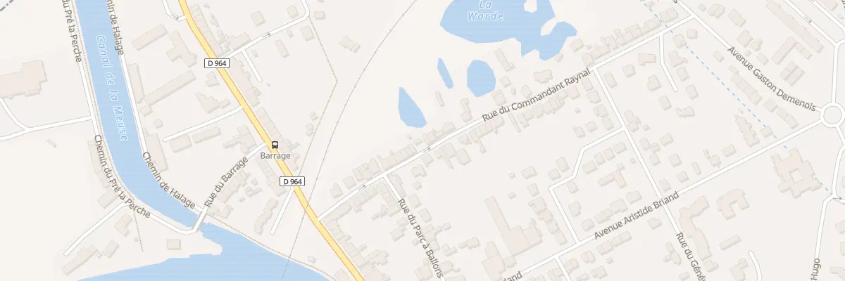 Plan du 19 Rue du Commandant Raynal à Belleville-sur-Meuse