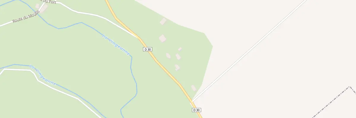 Plan du 3 Lot de l’Arçois à Dampierre-et-Flée